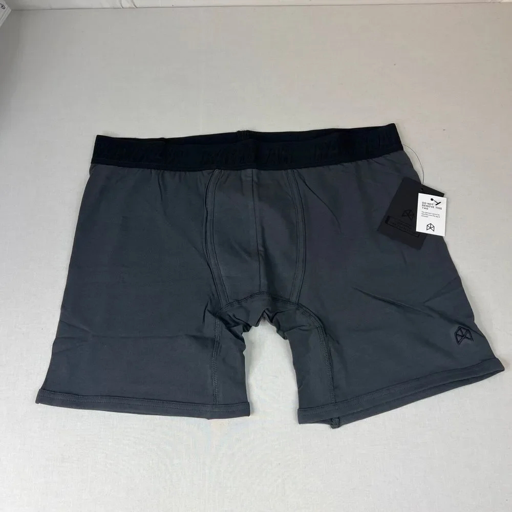 RAW‎ GEAR Mens Comfort Boxer Brief Black Sz XL NEW with Tag in Package